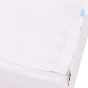QuickZip White Crib Sheets & Waterproof Pad